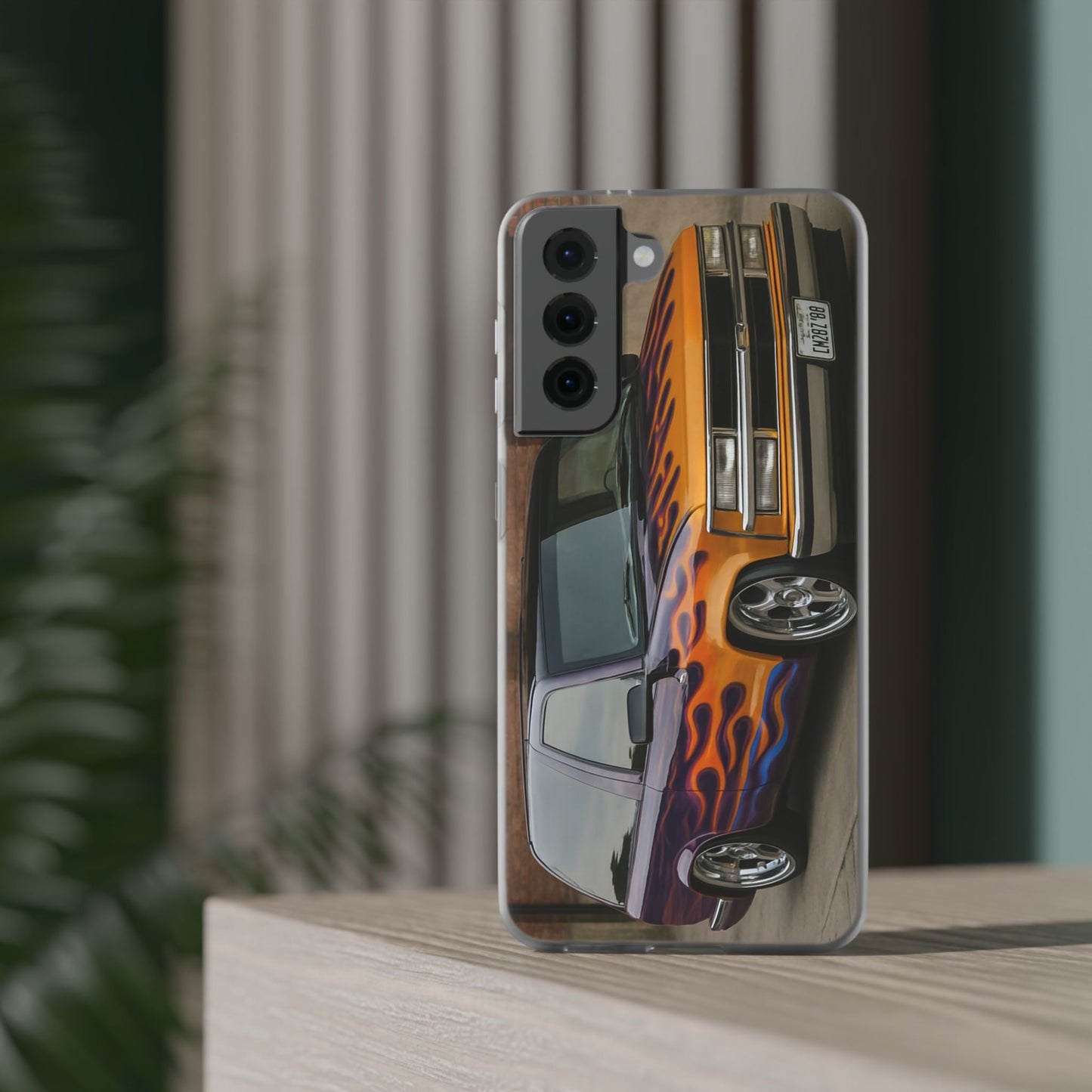 1996 Chevy Tahoe Flame Phone Case - Classic Truck Design - Victory Thru Vision