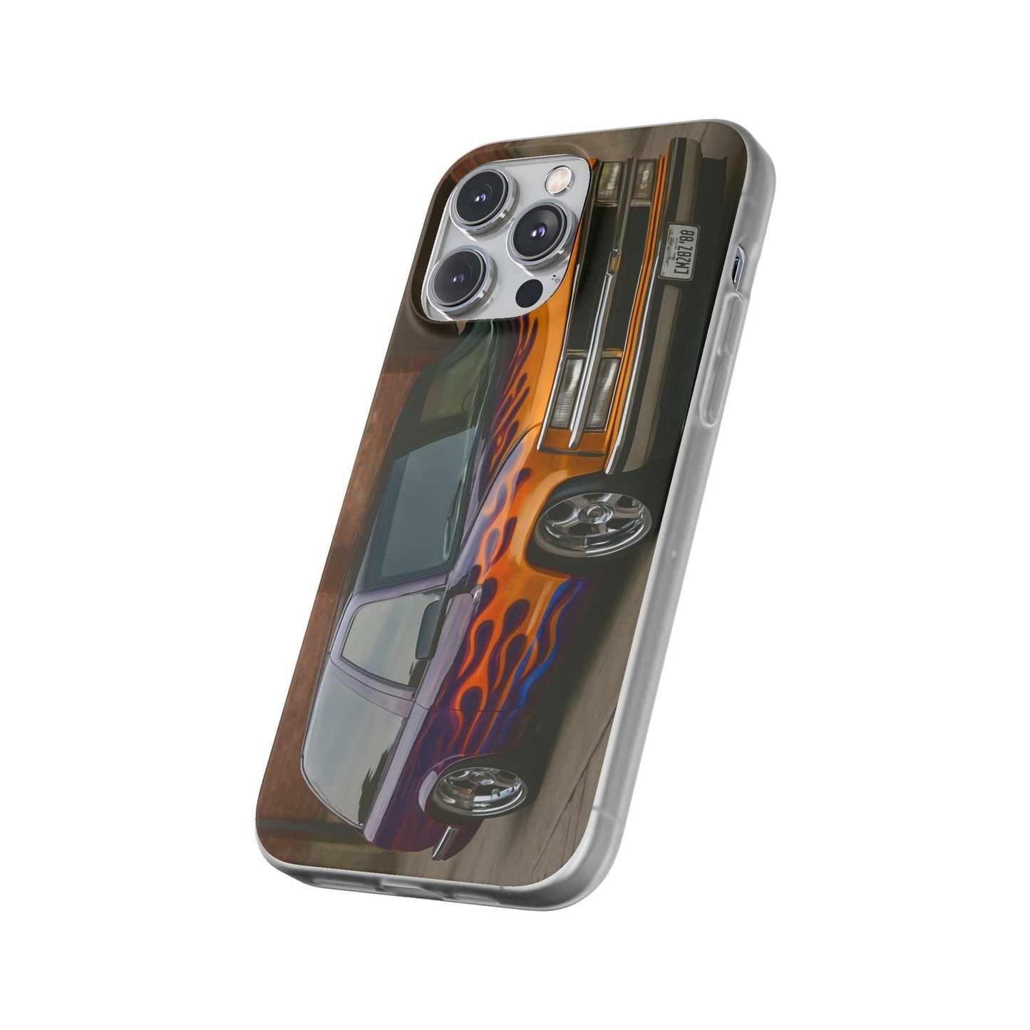 1996 Chevy Tahoe Flame Phone Case - Classic Truck Design - Victory Thru Vision