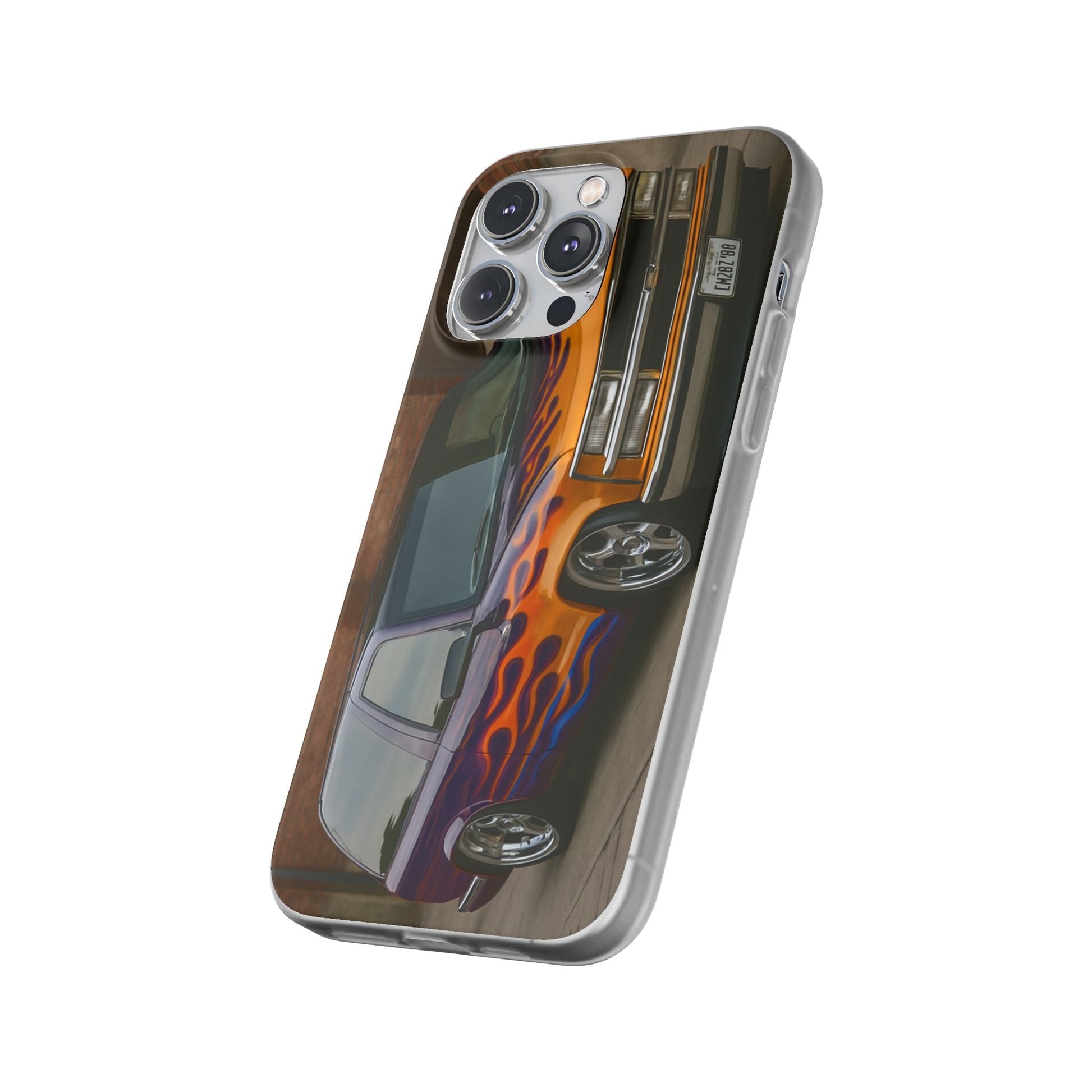 1996 Chevy Tahoe Flame Phone Case - Classic Truck Design - Victory Thru Vision