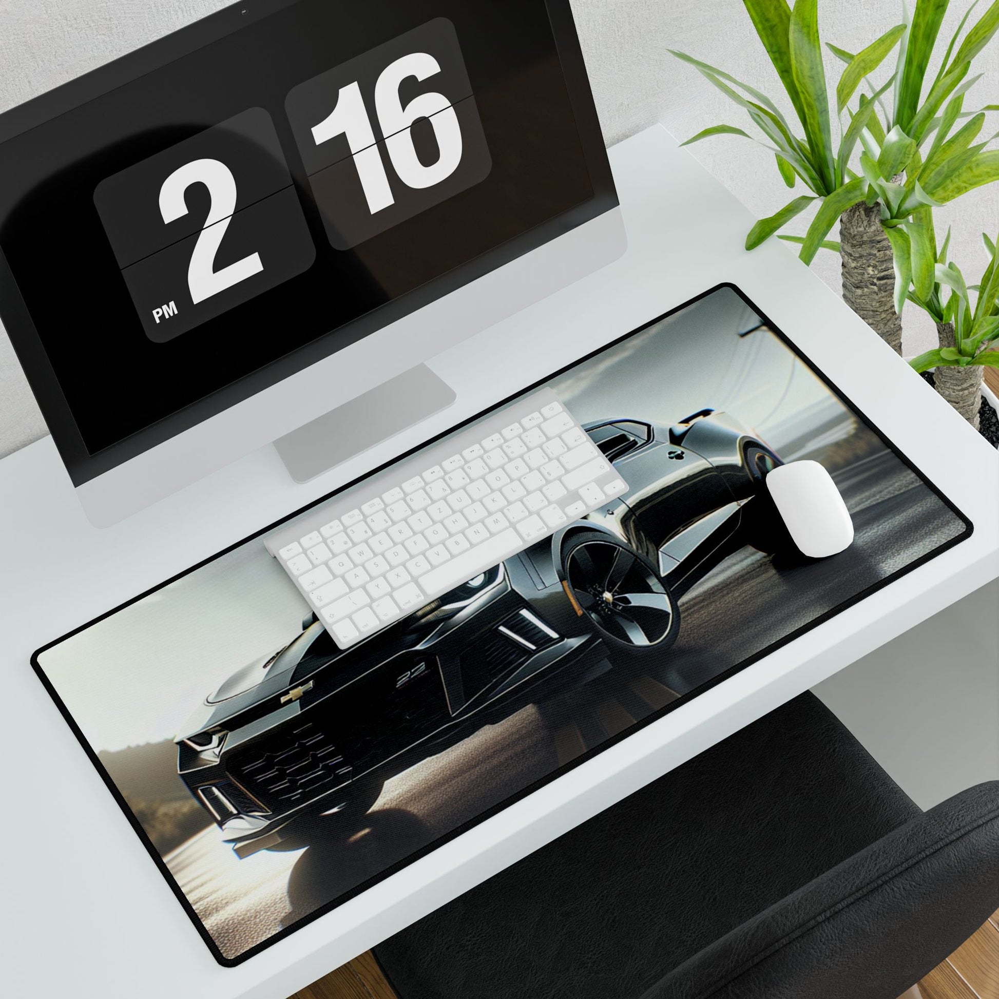 2022 Chevy Camaro Desk Mat – Stylish Office Accessory for Muscle Car Fans & Gearheads - Victory Thru Vision