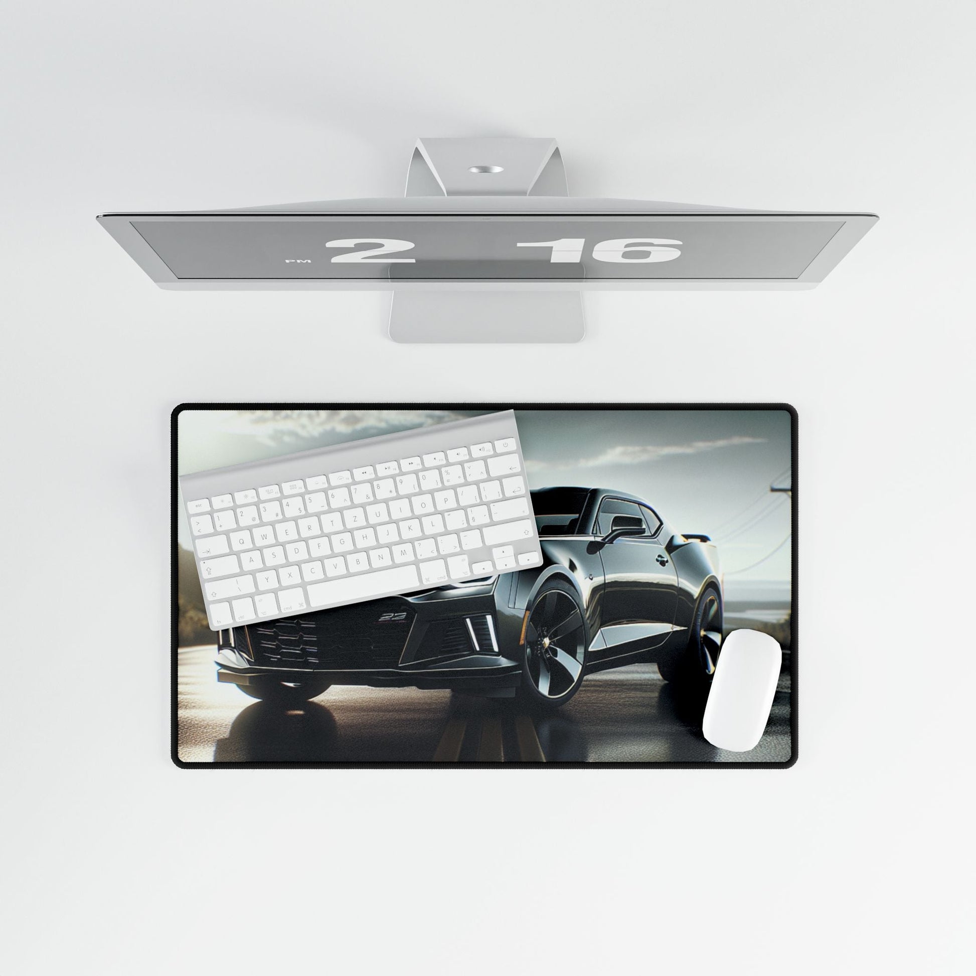 2022 Chevy Camaro Desk Mat – Stylish Office Accessory for Muscle Car Fans & Gearheads - Victory Thru Vision