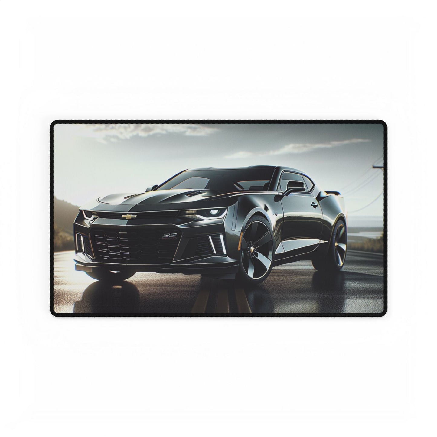 2022 Chevy Camaro Desk Mat – Stylish Office Accessory for Muscle Car Fans & Gearheads - Victory Thru Vision