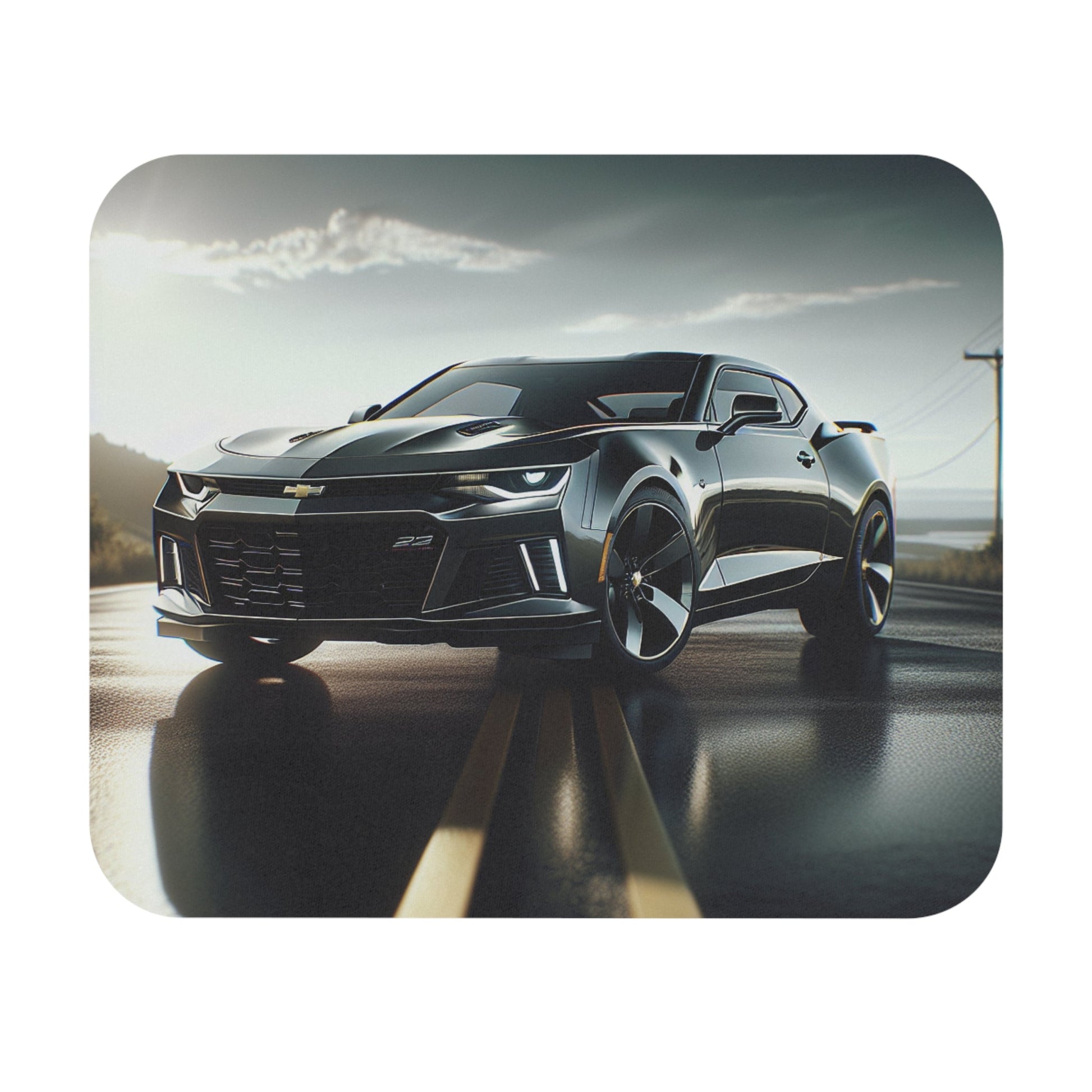 2022 Chevy Camaro Sports Car Mouse Pad, Car Lover Gift, Gamer Accessory, Desk Decor, Office Supplies - Victory Thru Vision 