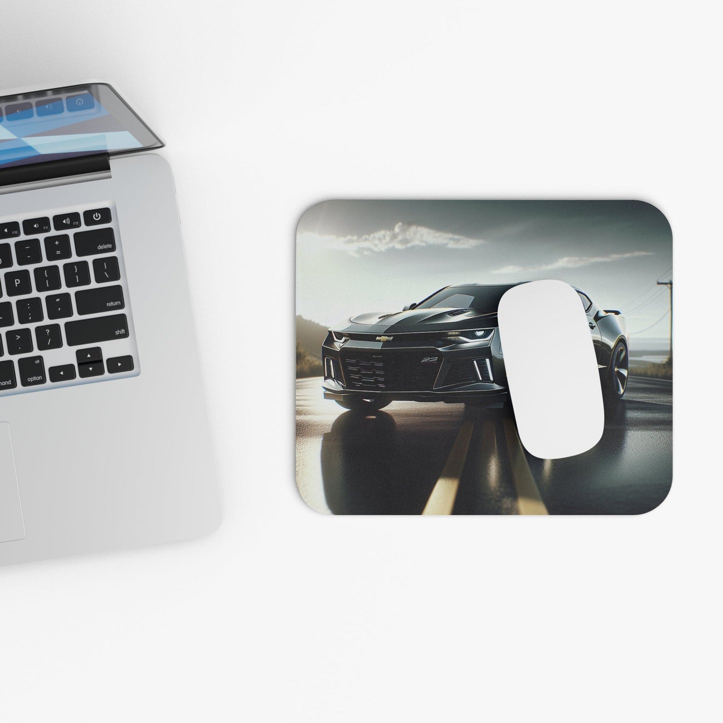 2022 Chevy Camaro Sports Car Mouse Pad, Car Lover Gift, Gamer Accessory, Desk Decor, Office Supplies - Victory Thru Vision 