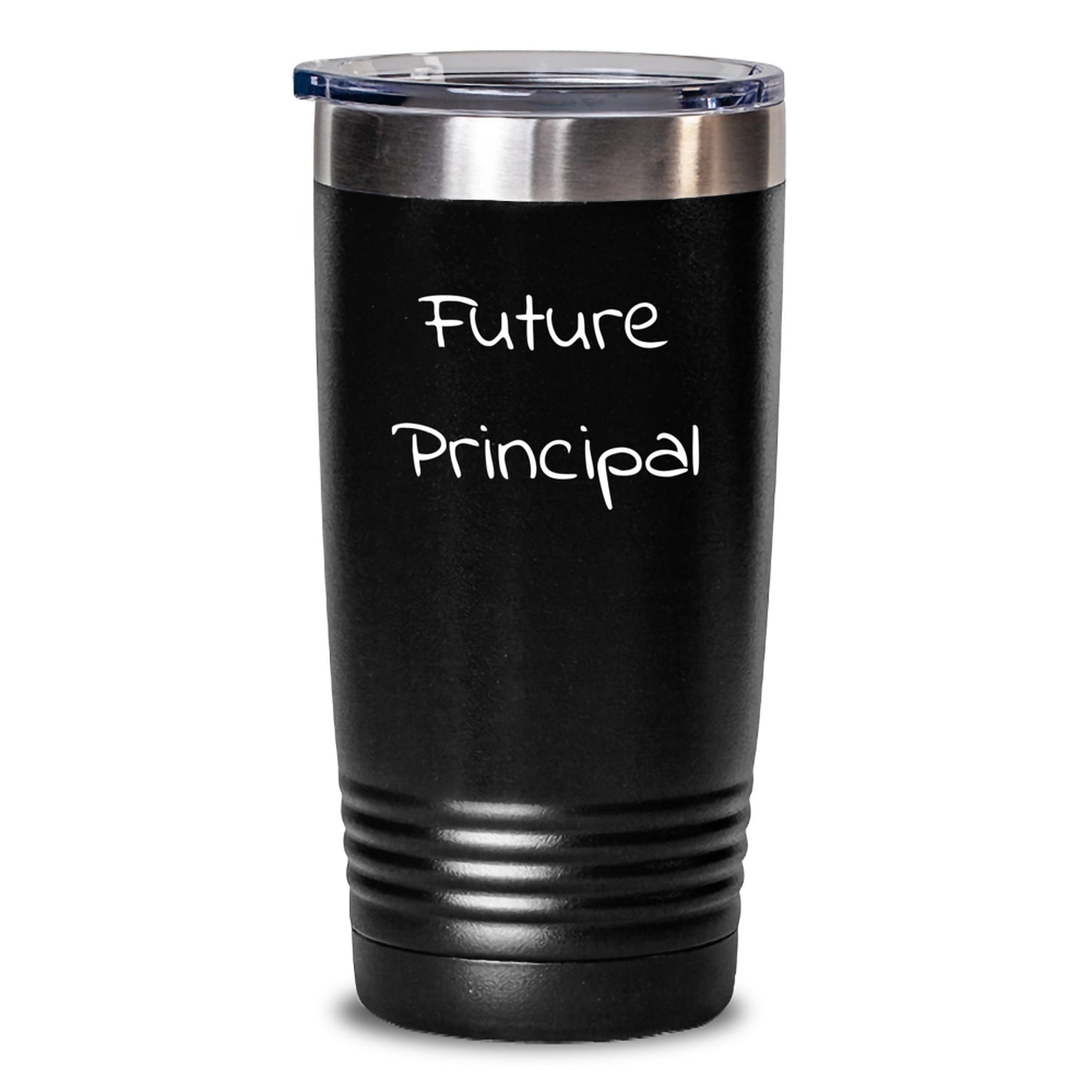 Gifts from Parents to Aspiring Principals, Funny Quote 'You're the future principal of our dreams', Christmas Unique Gifts, Principal Tumbler, 20oz or 30oz Capacity - Main