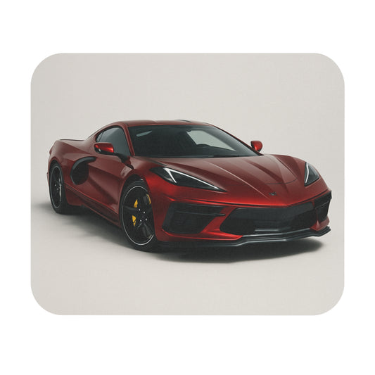 Chevy C8 Corvette Car Mouse Pad – Stylish Desk Accessory for Car Enthusiasts & Office Setup
