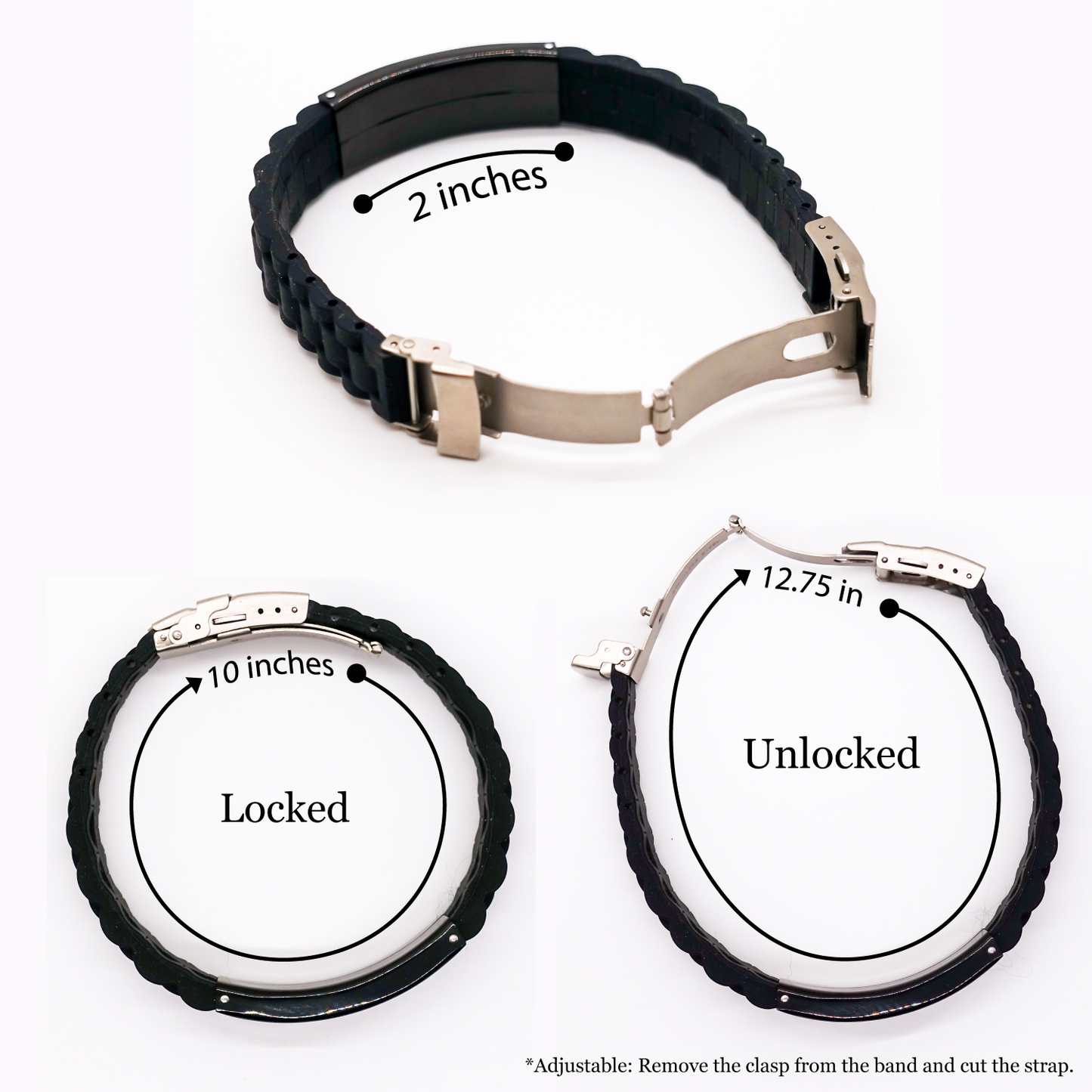 American Staffordshire Terrier Dog Lovers' Funny Gift, Glide lock Clasp Bracelet for Men, Gifts from Family, Unique Father's Day Unique Gifts for Him - Image 4