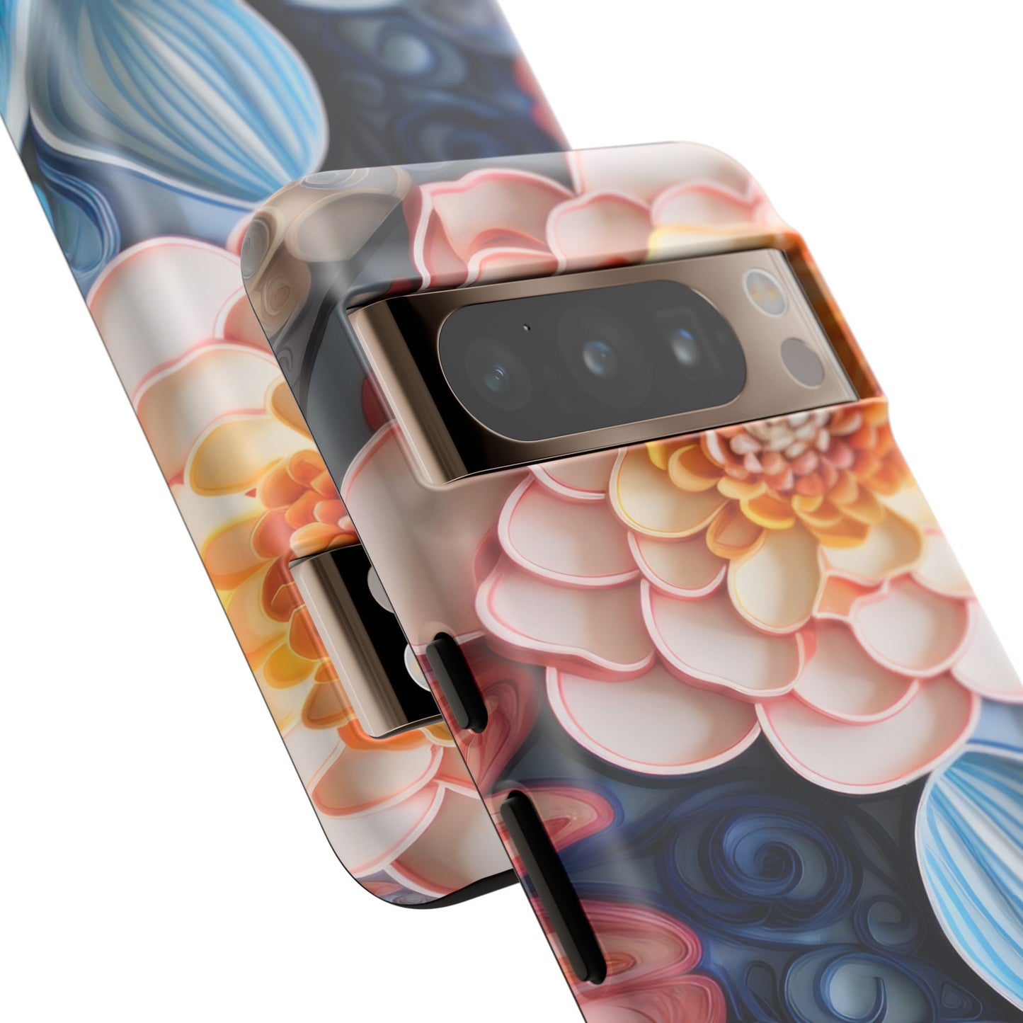 Succulent Phone Case, Echeveria Plant Design - Tough Case, Protective Cover, Cactus Lover Gift, Botanical Phone Accessory