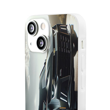 Flexi Phone Case for iPhone & Samsung – 2022 Chevy Camaro SS Car Design Protective Cover