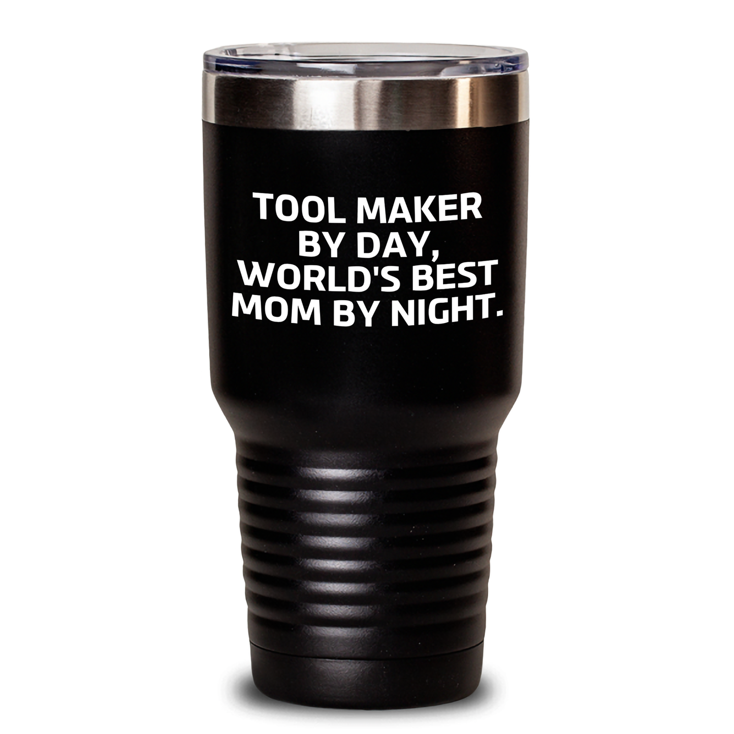 Tool Maker Gifts, Funny Quote Tumbler, Father's Day Unique Gifts from Men to Tool Maker, Tool Maker By Day, World's Best Mom By Night. - Main