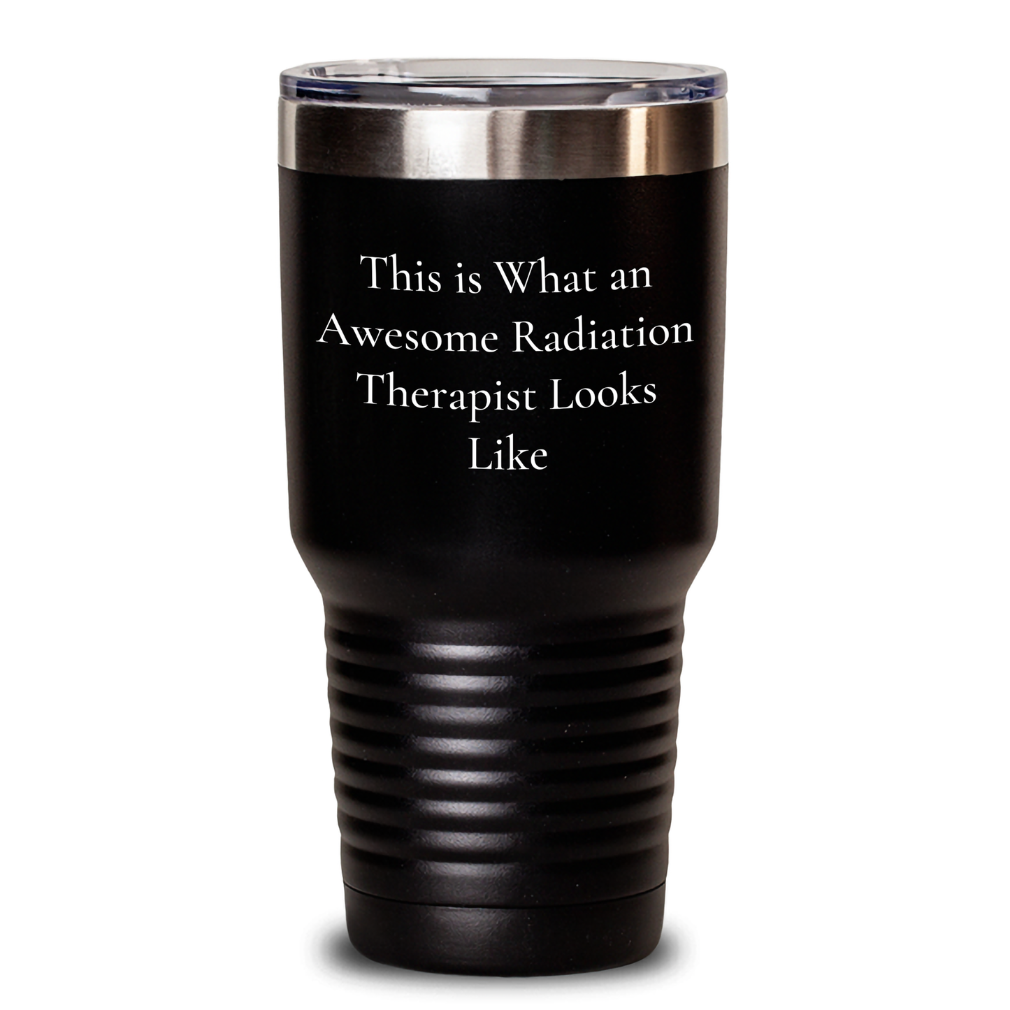 Radiation Therapist Gifts, Funny Quote Tumbler for Men, Gifts from Mom to Radiation Therapist Dad on Father's Day, Keeps Drinks Hot & Cold - Victory Thru Vision 