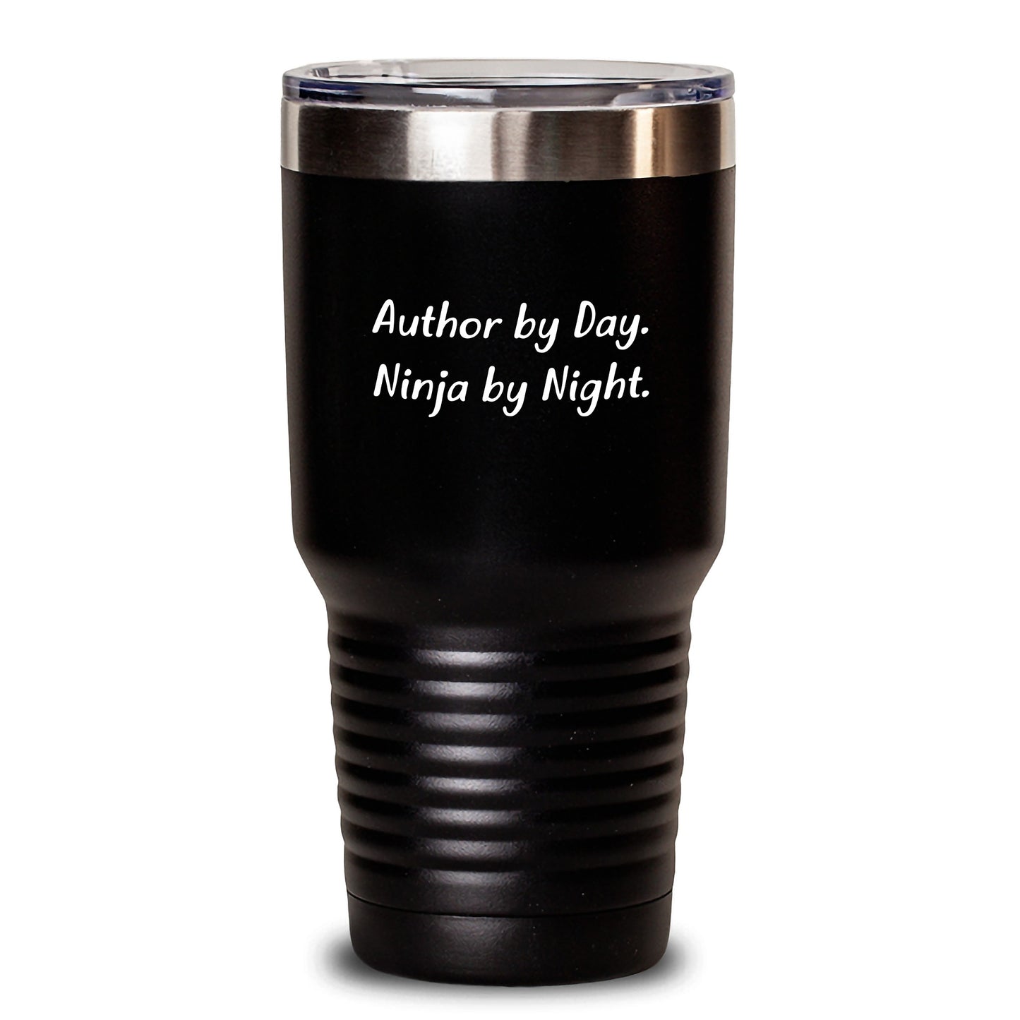 Author Gifts - Funny Quote Tumblers By Day Ninja By Night Christmas Unique Gifts - Main