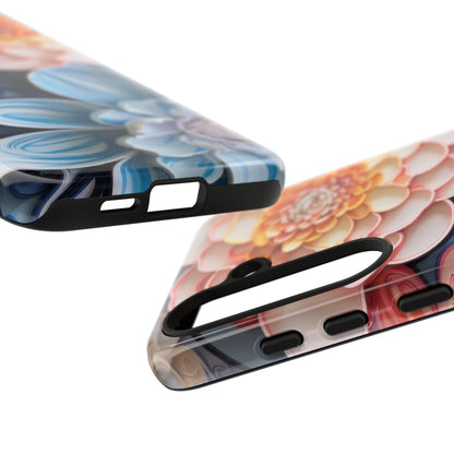 Succulent Phone Case, Echeveria Plant Design - Tough Case, Protective Cover, Cactus Lover Gift, Botanical Phone Accessory