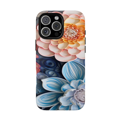 Succulent Phone Case, Echeveria Plant Design - Tough Case, Protective Cover, Cactus Lover Gift, Botanical Phone Accessory