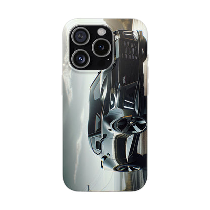 Flexi Phone Case for iPhone & Samsung – 2022 Chevy Camaro SS Car Design Protective Cover