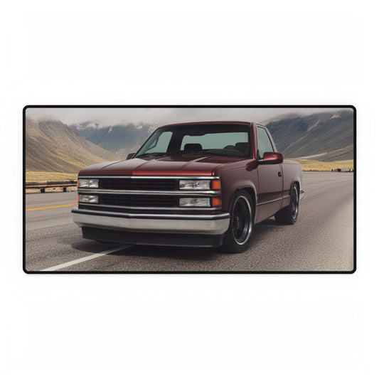 1996 Chevy Pickup Truck Desk Mat – Classic Truck Design Mouse Pad for Chevy Fans