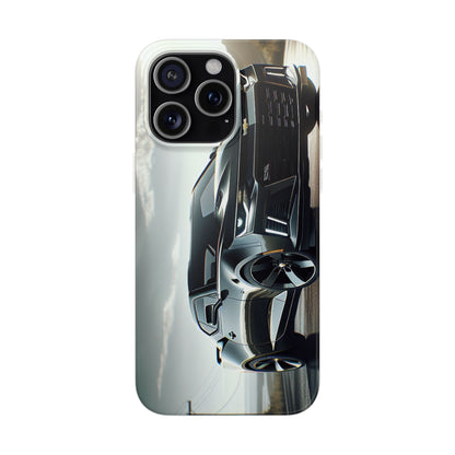 Flexi Phone Case for iPhone & Samsung – 2022 Chevy Camaro SS Car Design Protective Cover