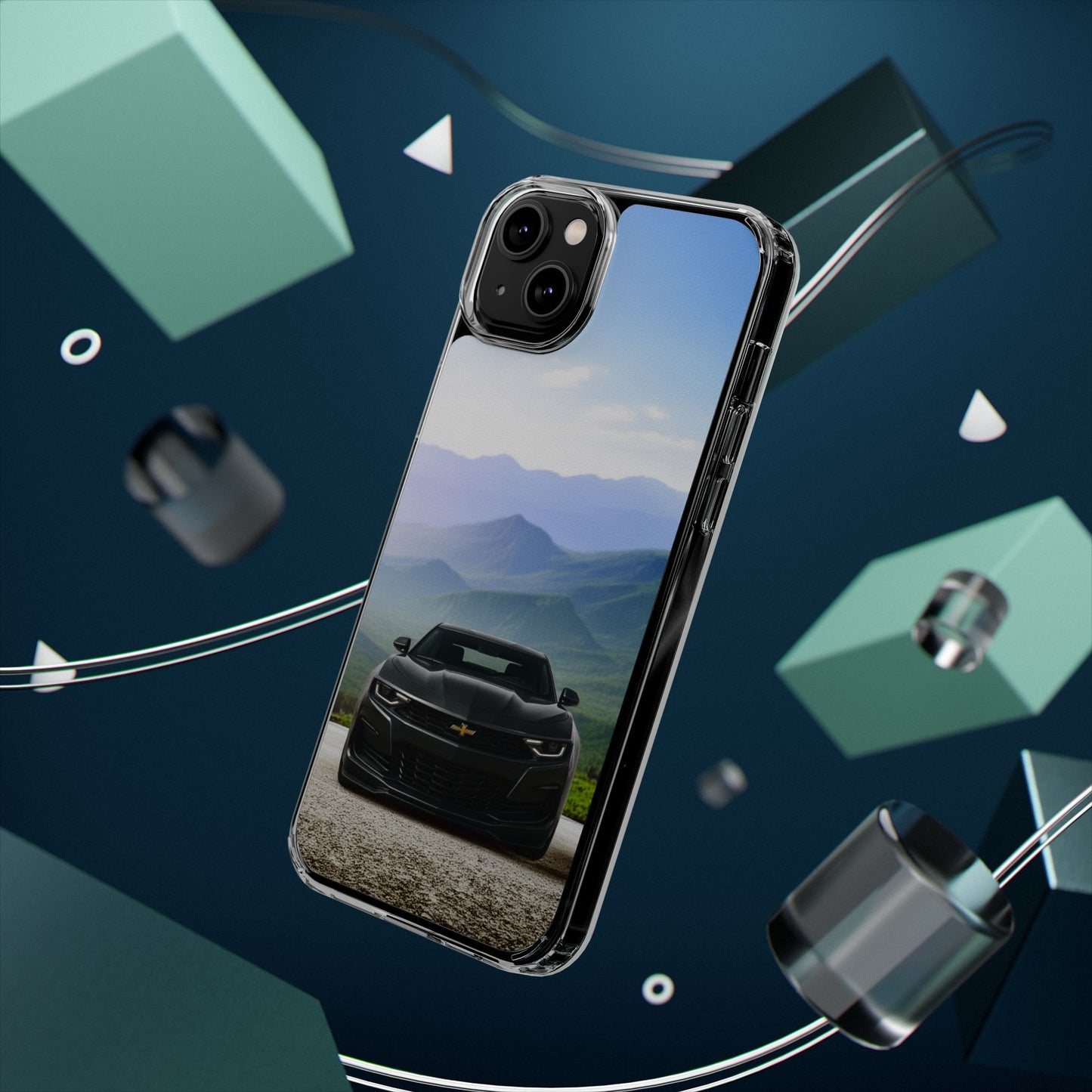 2022 Chevy Camaro SS Clear Phone Case - Ideal for Car Lovers, Outdoor Adventure, Unique Gift for Birthdays, Christmas, Stylish Accessory, Flexi Phone Case for iPhone & Samsung
