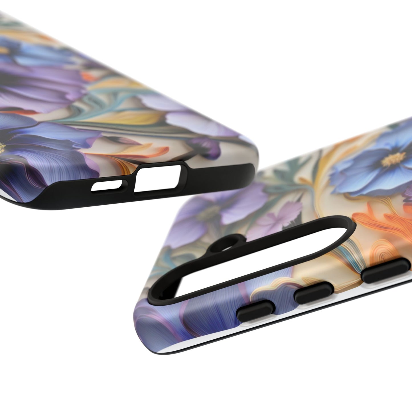 Tough Cases, Cosmos Flower Phone Cover, Floral Phone Case, Protective Phone Shell, Botanical Phone Skin, Flower Pattern