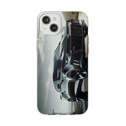 Flexi Phone Case for iPhone & Samsung – 2022 Chevy Camaro SS Car Design Protective Cover