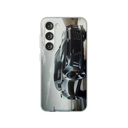 Flexi Phone Case for iPhone & Samsung – 2022 Chevy Camaro SS Car Design Protective Cover
