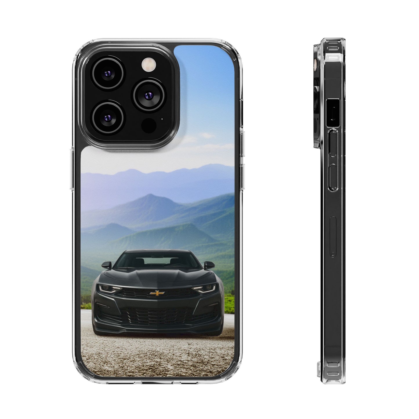2022 Chevy Camaro SS Clear Phone Case - Ideal for Car Lovers, Outdoor Adventure, Unique Gift for Birthdays, Christmas, Stylish Accessory, Flexi Phone Case for iPhone & Samsung
