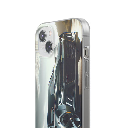 Flexi Phone Case for iPhone & Samsung – 2022 Chevy Camaro SS Car Design Protective Cover