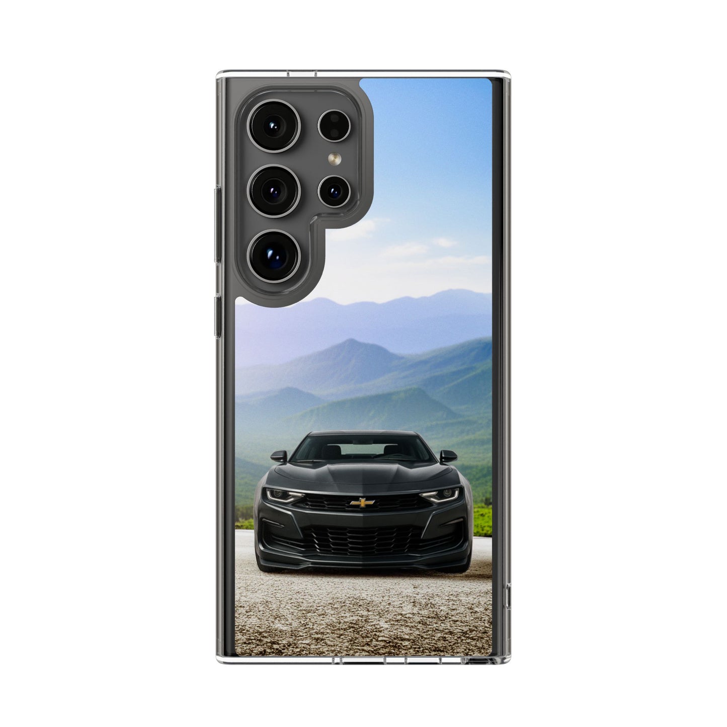 2022 Chevy Camaro SS Clear Phone Case - Ideal for Car Lovers, Outdoor Adventure, Unique Gift for Birthdays, Christmas, Stylish Accessory, Flexi Phone Case for iPhone & Samsung