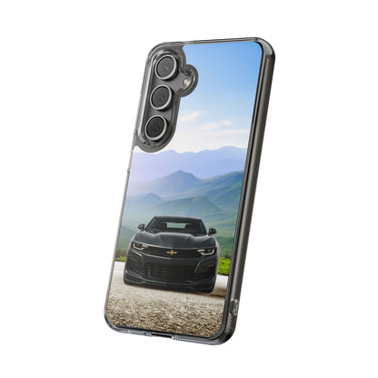 2022 Chevy Camaro SS Clear Phone Case - Ideal for Car Lovers, Outdoor Adventure, Unique Gift for Birthdays, Christmas, Stylish Accessory, Flexi Phone Case for iPhone & Samsung