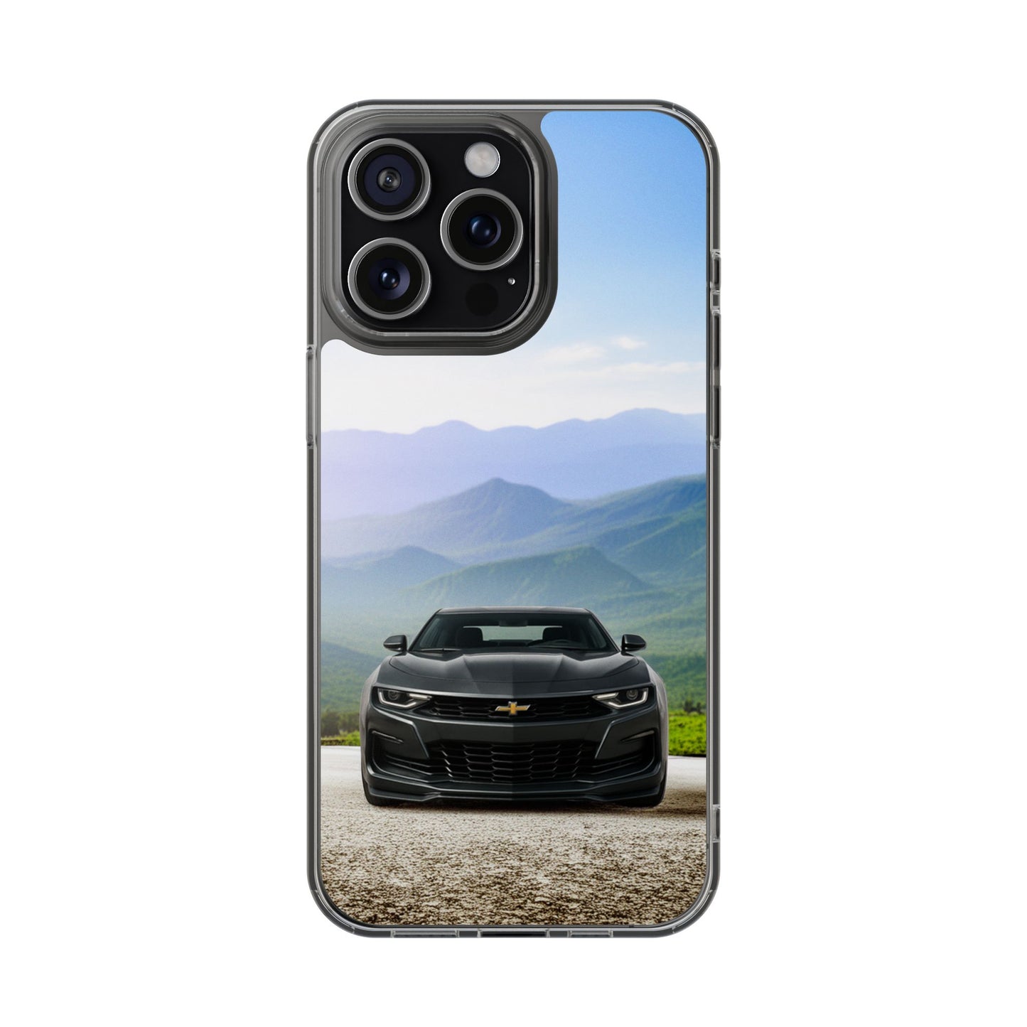 2022 Chevy Camaro SS Clear Phone Case - Ideal for Car Lovers, Outdoor Adventure, Unique Gift for Birthdays, Christmas, Stylish Accessory, Flexi Phone Case for iPhone & Samsung
