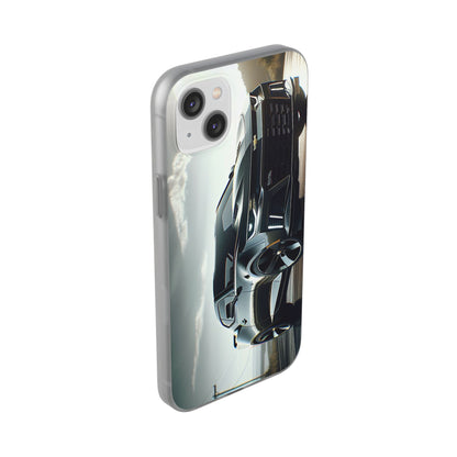 Flexi Phone Case for iPhone & Samsung – 2022 Chevy Camaro SS Car Design Protective Cover