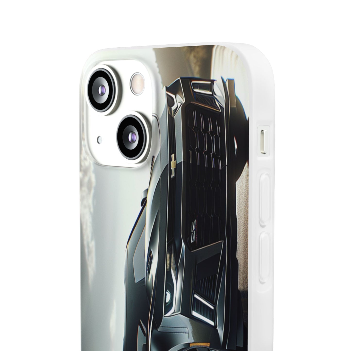 Flexi Phone Case for iPhone & Samsung – 2022 Chevy Camaro SS Car Design Protective Cover