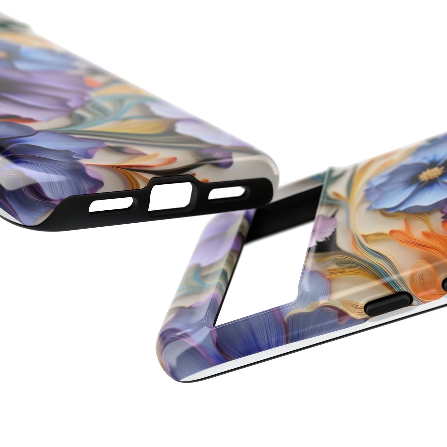 Tough Cases, Cosmos Flower Phone Cover, Floral Phone Case, Protective Phone Shell, Botanical Phone Skin, Flower Pattern