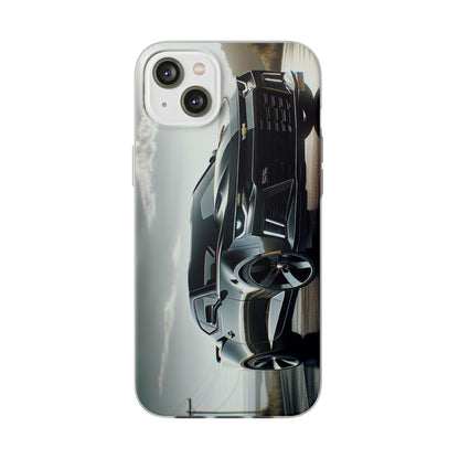 Flexi Phone Case for iPhone & Samsung – 2022 Chevy Camaro SS Car Design Protective Cover