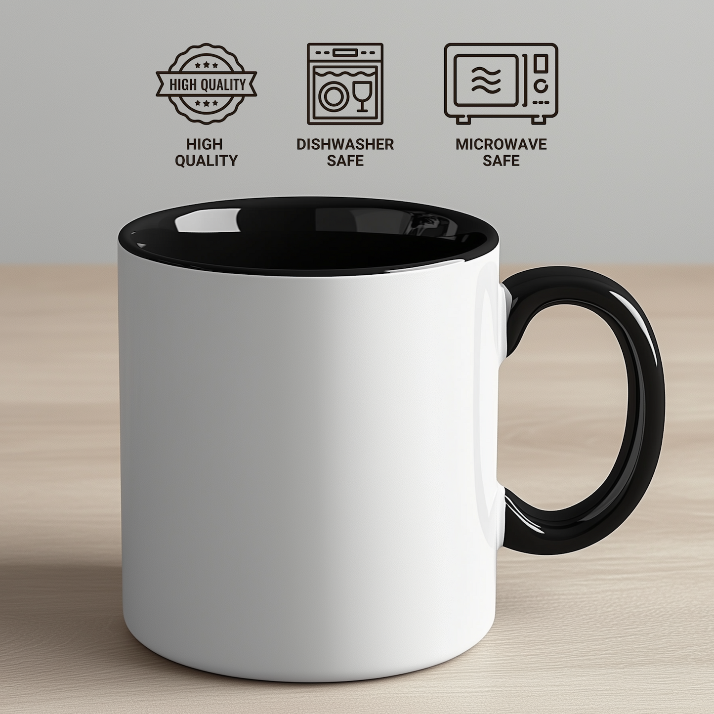 Funny Great Pyrenees Dog Gifts from Mom to Daughter, I Love My Great Pyrenees. People, Not So Much. Two Tone Coffee Mug for Mother's Day - Additional