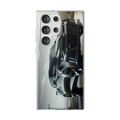 Flexi Phone Case for iPhone & Samsung – 2022 Chevy Camaro SS Car Design Protective Cover