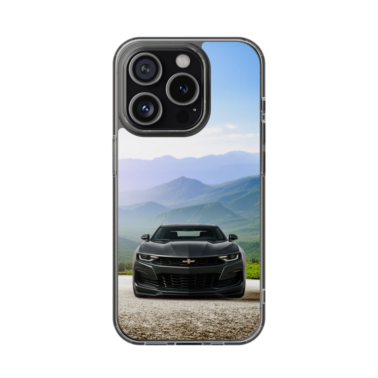 2022 Chevy Camaro SS Clear Phone Case - Ideal for Car Lovers, Outdoor Adventure, Unique Gift for Birthdays, Christmas, Stylish Accessory, Flexi Phone Case for iPhone & Samsung