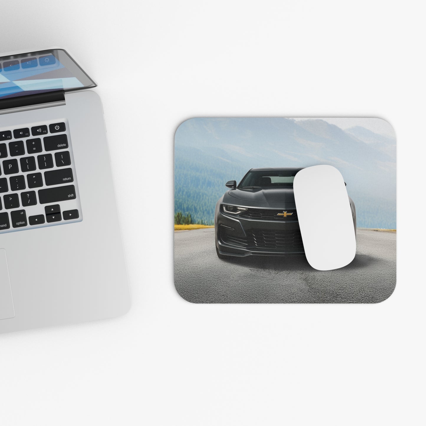 Chevy Camaro Mouse Pad, Inspirational Muscle Car Gifts for Men - Gifts from Chevy Fans, Car Enthusiast Office Decor, Birthday Christmas Gifts for Him