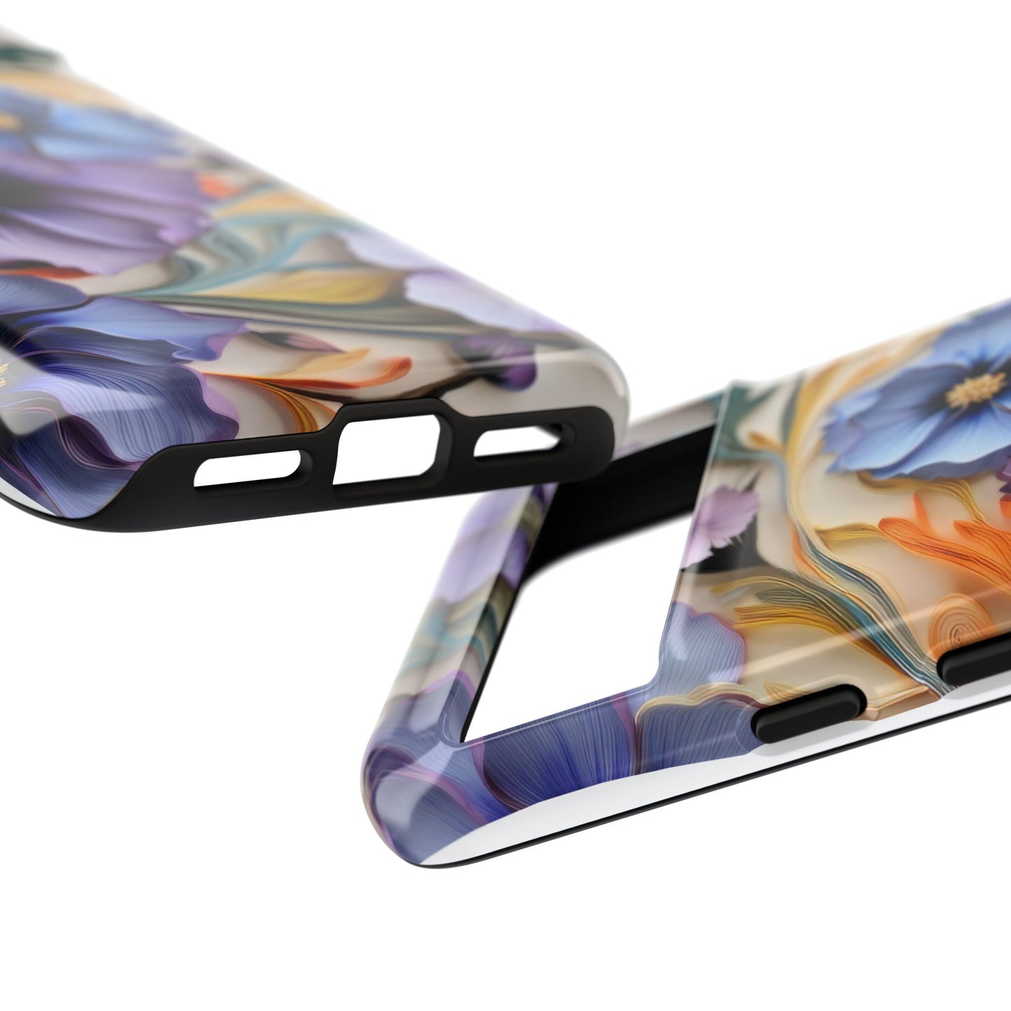 Tough Cases, Cosmos Flower Phone Cover, Floral Phone Case, Protective Phone Shell, Botanical Phone Skin, Flower Pattern