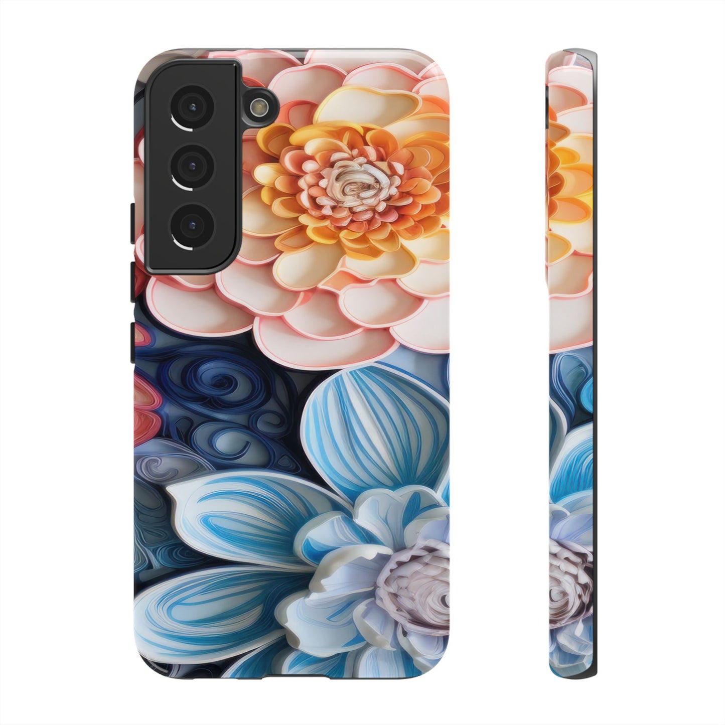 Succulent Phone Case, Echeveria Plant Design - Tough Case, Protective Cover, Cactus Lover Gift, Botanical Phone Accessory