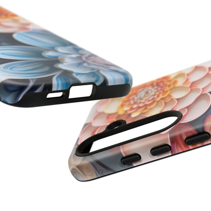 Succulent Phone Case, Echeveria Plant Design - Tough Case, Protective Cover, Cactus Lover Gift, Botanical Phone Accessory