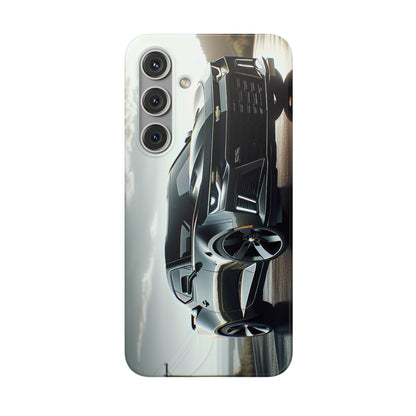 Flexi Phone Case for iPhone & Samsung – 2022 Chevy Camaro SS Car Design Protective Cover