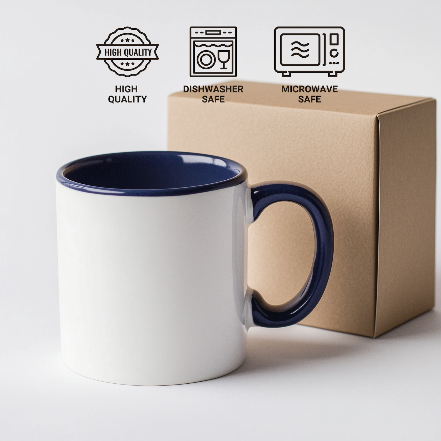 American Staffordshire Terrier Dog Lover Gifts from Men to Friends - Funny Quote Two Tone Coffee Mug for Dad, Father's Day Unique Gifts - Additional