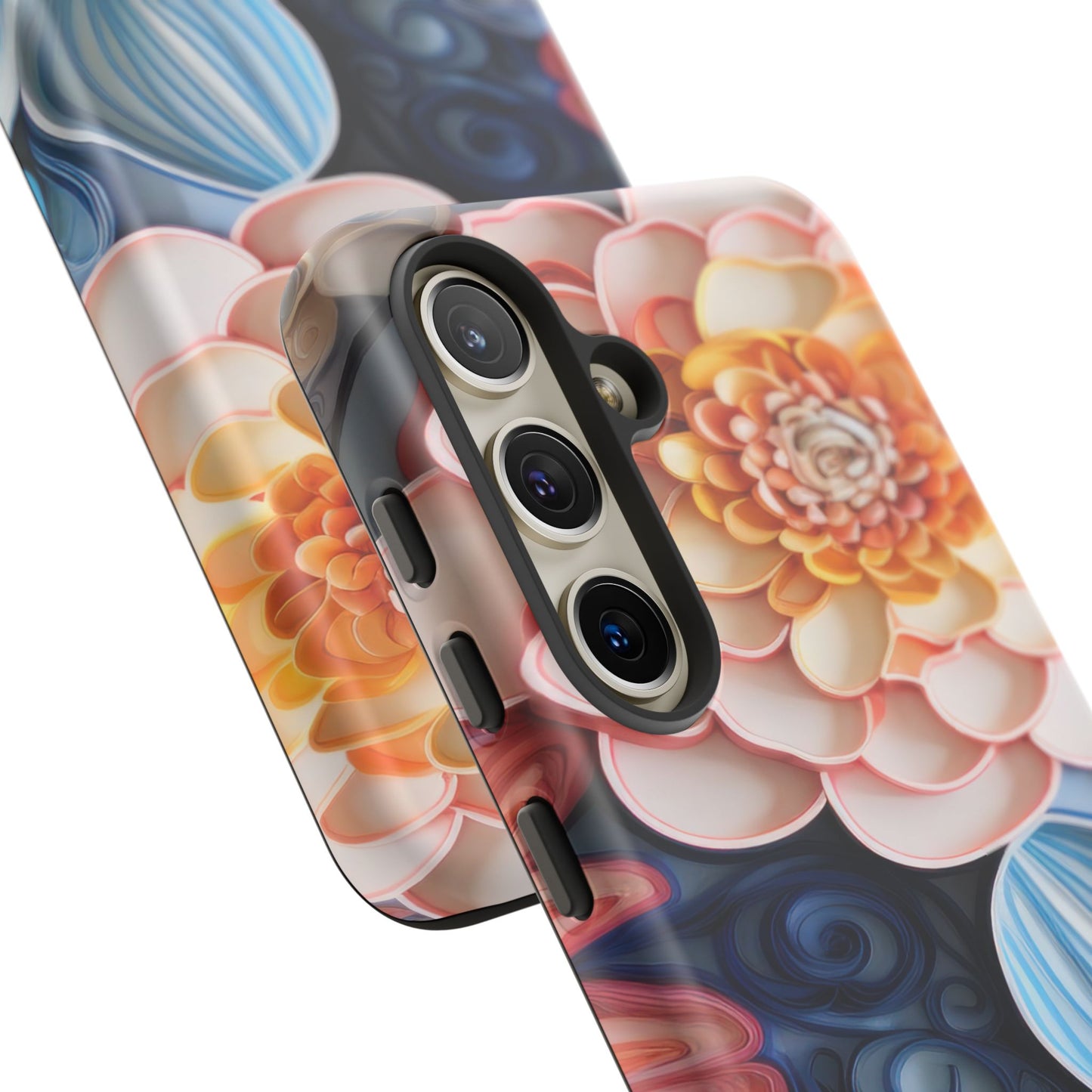 Succulent Phone Case, Echeveria Plant Design - Tough Case, Protective Cover, Cactus Lover Gift, Botanical Phone Accessory