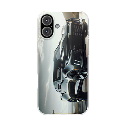 Flexi Phone Case for iPhone & Samsung – 2022 Chevy Camaro SS Car Design Protective Cover