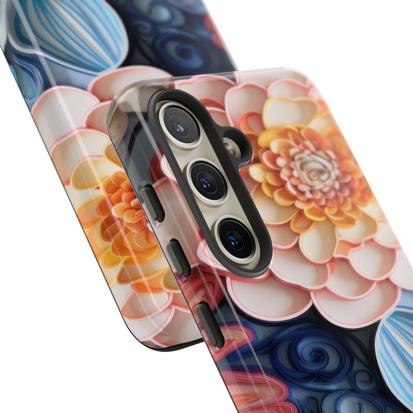 Succulent Phone Case, Echeveria Plant Design - Tough Case, Protective Cover, Cactus Lover Gift, Botanical Phone Accessory