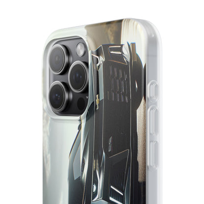 Flexi Phone Case for iPhone & Samsung – 2022 Chevy Camaro SS Car Design Protective Cover