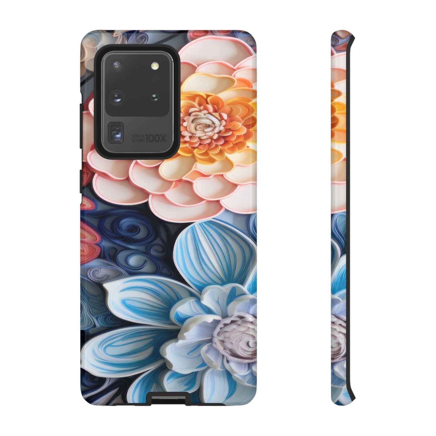 Succulent Phone Case, Echeveria Plant Design - Tough Case, Protective Cover, Cactus Lover Gift, Botanical Phone Accessory