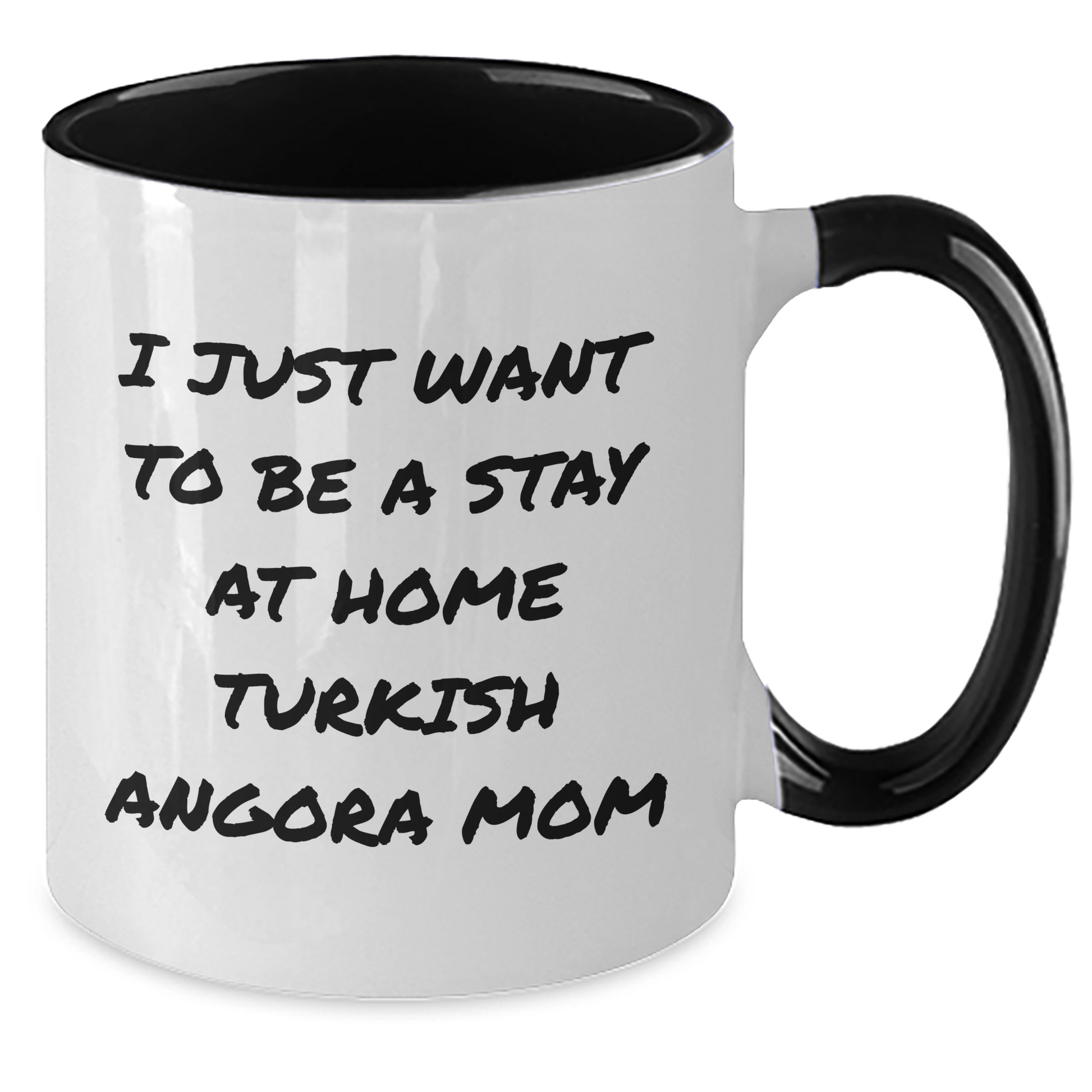 Turkish Angora Cat Gifts, Funny Quote Coffee Mugs, Gifts from Mom for Dad's Special Day, Two Tone Ceramic Mugs for Men and Friends, Perfect Father's Day Present - Additional
