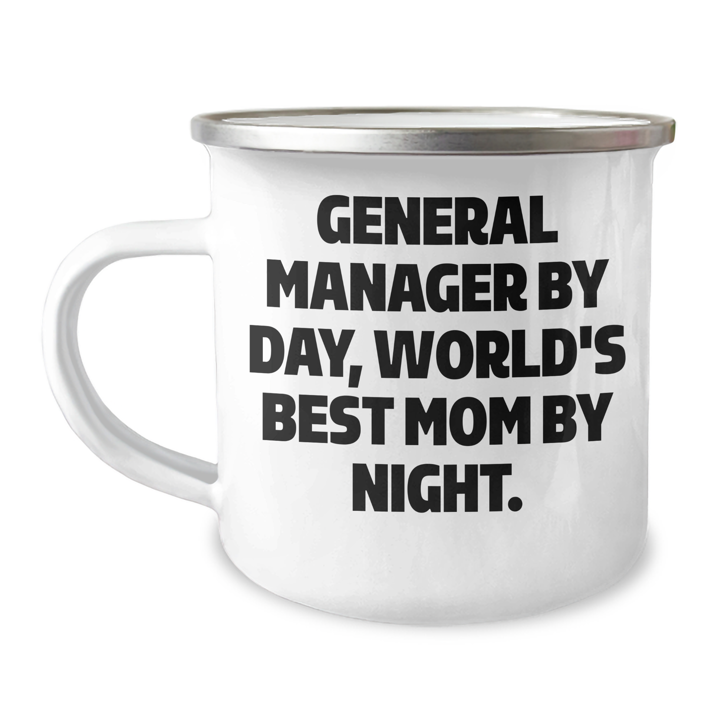 Funny General Manager Camping Mug Gifts from Men to General Manager, Funny Mother's Day Unique Gifts for Her - Victory Thru Vision 